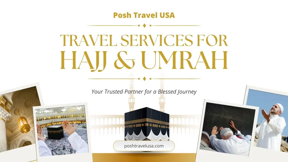 White Gold Elegant Hajj and Umrah Travel Service Presentation